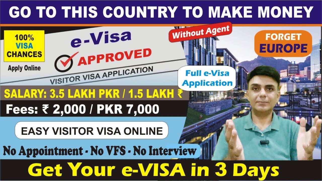 GET e-Visa in 3 Days Without Appointment | Good Country To Make Money | Canadian Dream | Hindi/Urdu