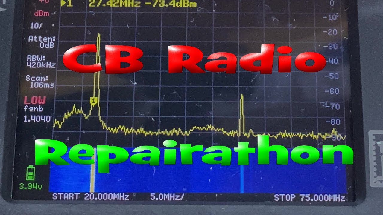 EP 147 - CB Radio - Repair-A-thon - несколько простых ремонтов от клиента.