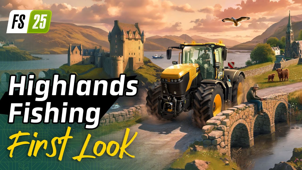 FIRST LOOK HIGHLANDS FISHING EXPANSION + EARLY ACCESS!? - Farming Simulator 25