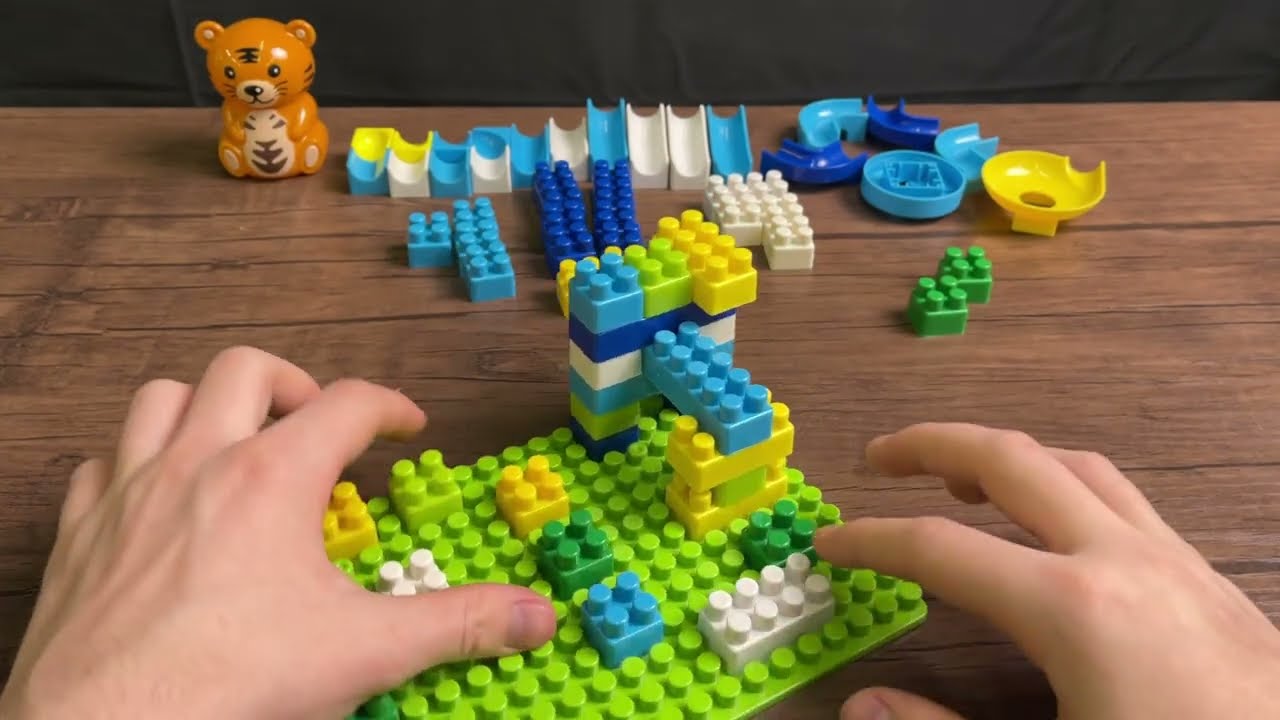 Relaxing Marble Run ASMR in 4K | Oddly Satisfying & Calming Sounds