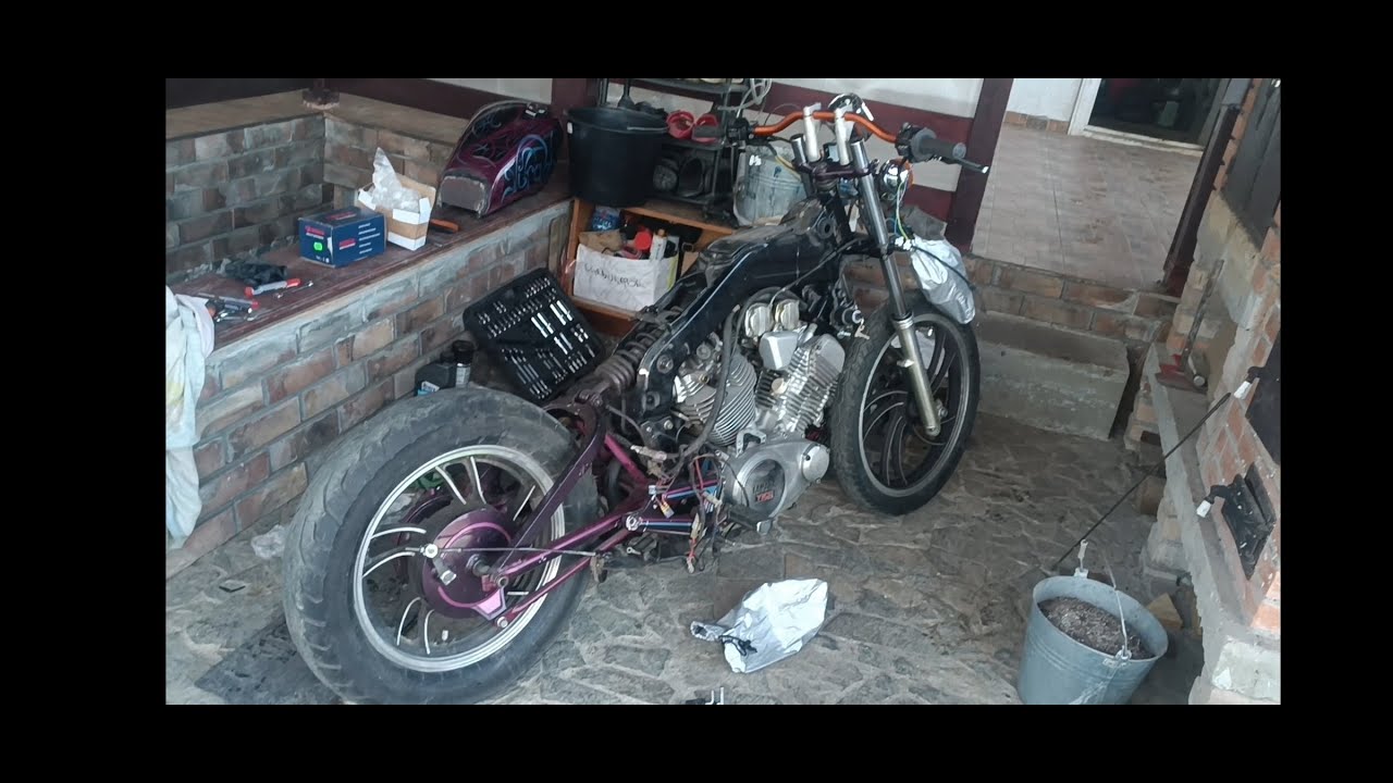 Motocicleta Proiect Yamaha Virago XV500SE | Viitor Meu Bobber Custom