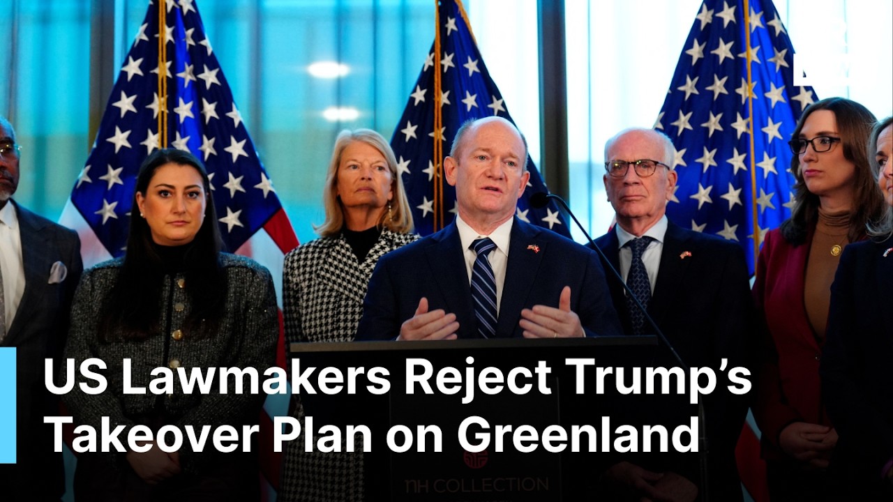 FULL PRESSER: US Lawmakers Reject Trump's Greenland Takeover Plan in Historic Denmark Visit | AC1G