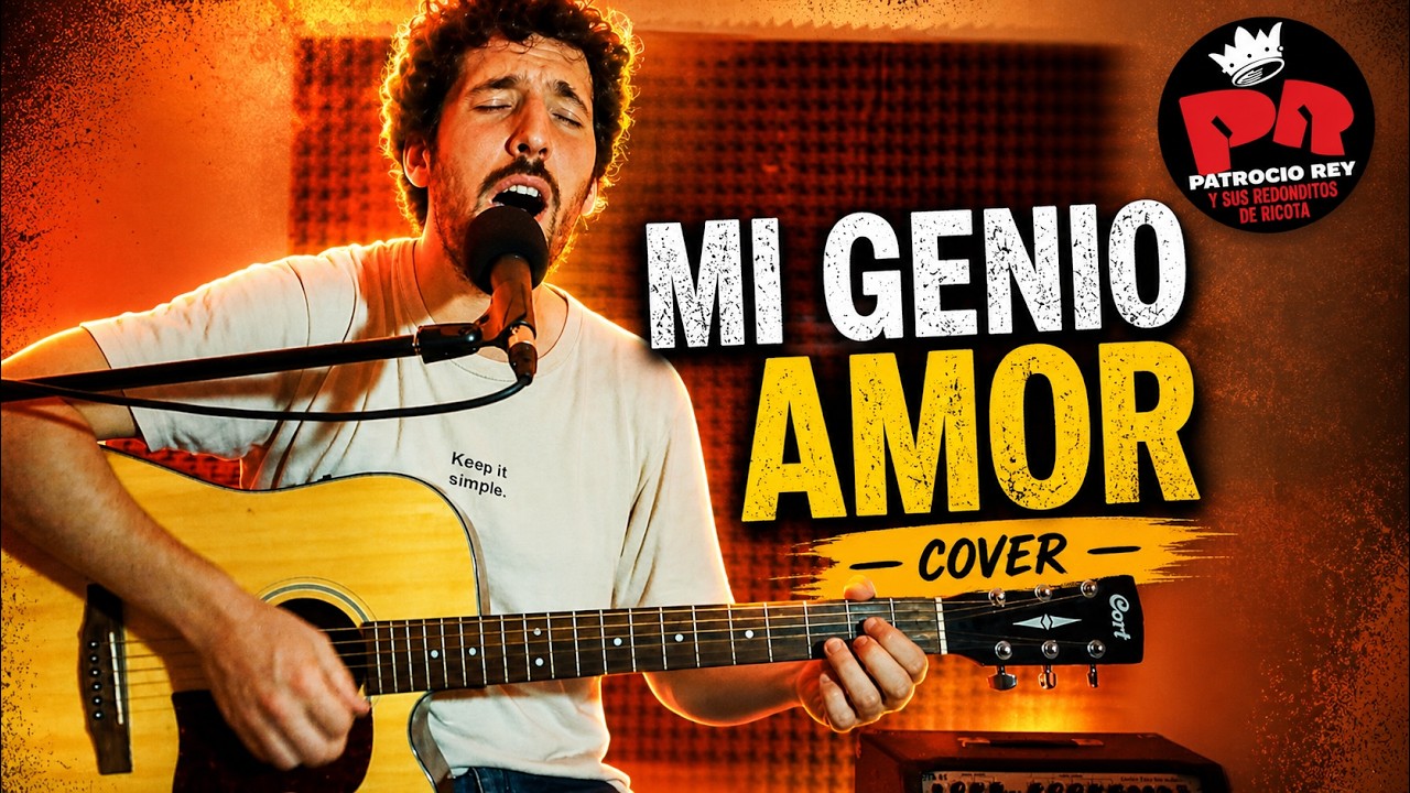 🎸 Mi Genio Amor – Patricio Rey y sus Redonditos de Ricota | Cover Guitarra Principiante 🎶