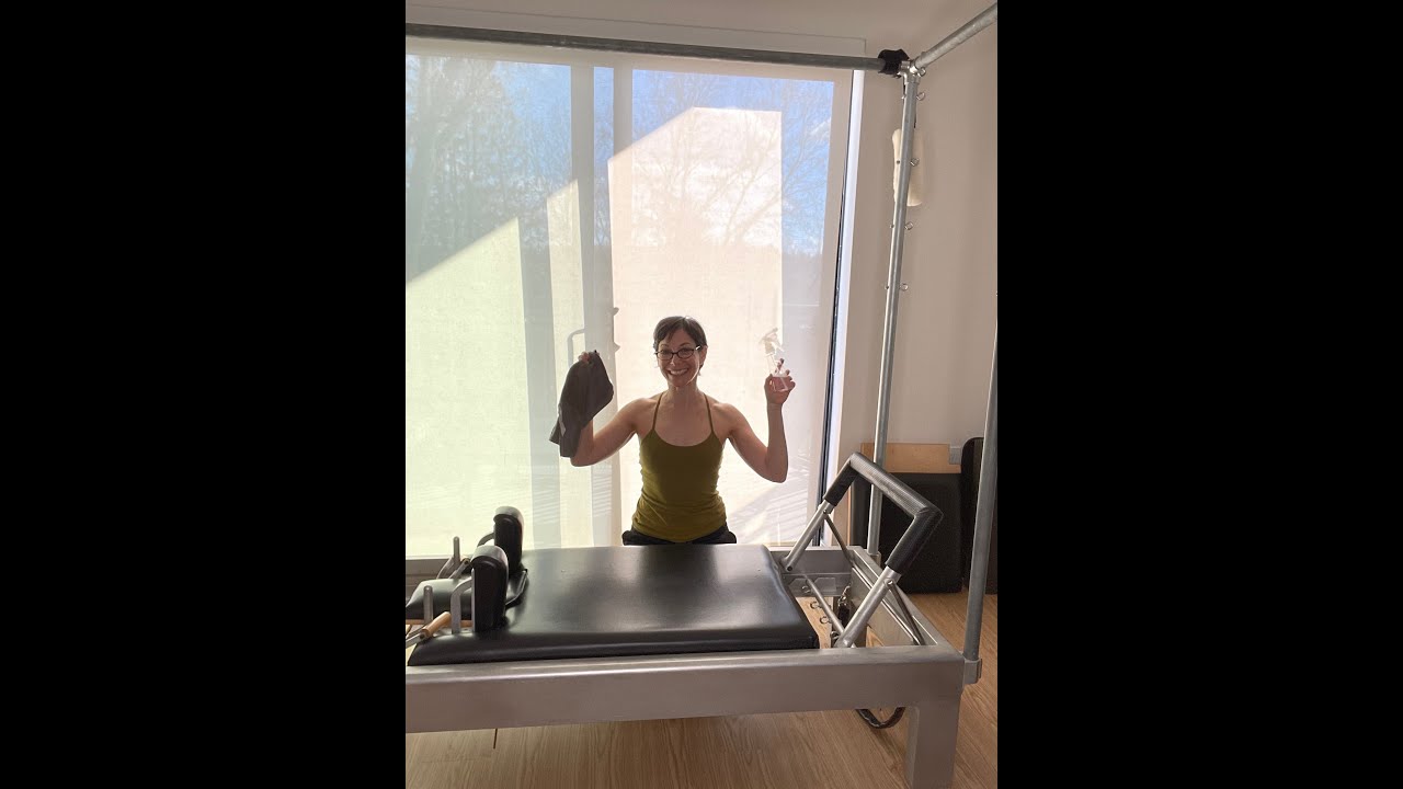 Clean your reformer rails and don't forget to sweep the floor