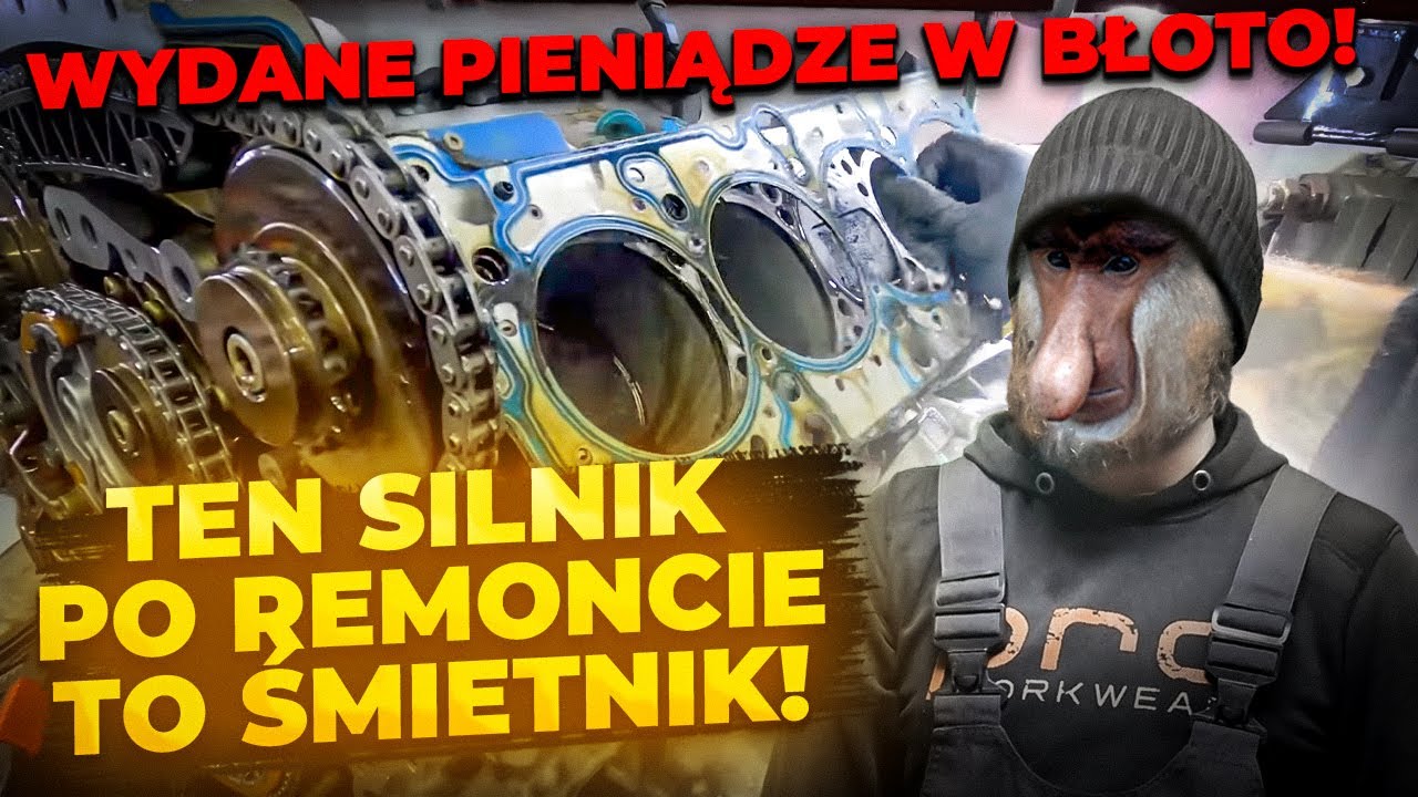 Błędy przy składaniu silnika🙄Rozbieram go po remoncie  4.2v8