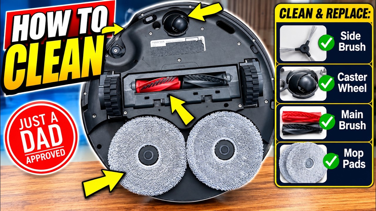 3 Month Real World Test Roborock Saros 10R Robot Vacuum & Mop -How To Fix Clean - Do All Maintenance