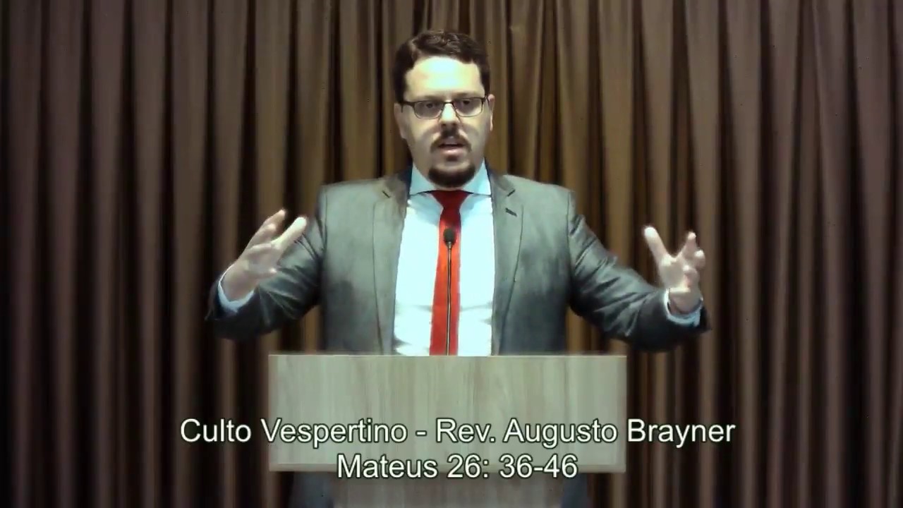 Jesus no Getsêmani | Mateus 26:36-46 | Rev. Augusto Brayner