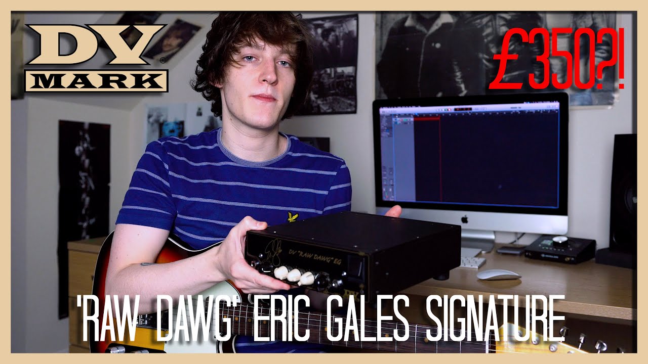 The Best Affordable Pedal Platform Amp?! DV Mark - 'Raw Dawg' Eric Gales Signature Amp Demo w/Pedals