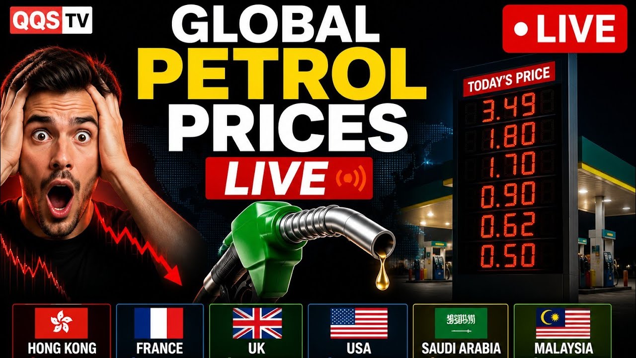 Global Petrol Prices LIVE 🌍 | Fuel Price Updates 2026