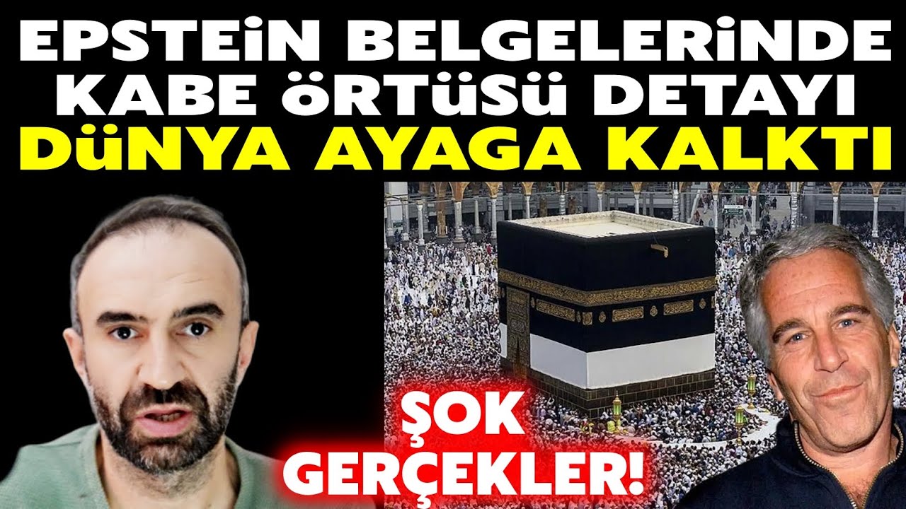Epstein Belgelerinde Kabe Örtüsü Detayı Dünyayı Ayağa Kaldırdı.! Kabe Örtüsünden Tahrik Olmus..!