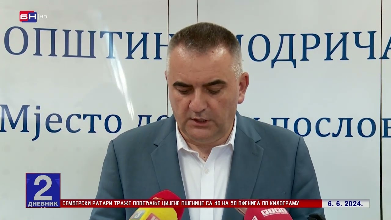 Ministar poljoprivrede Savo Minić izjavio da neće doći na sastanak kod gradonačelnika Bijeljine