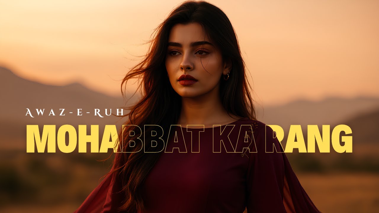 Mohabbat Ka Rang - A Cinematic Sufi Tale of Love Beyond Time | Awaz-e-Ruh Official