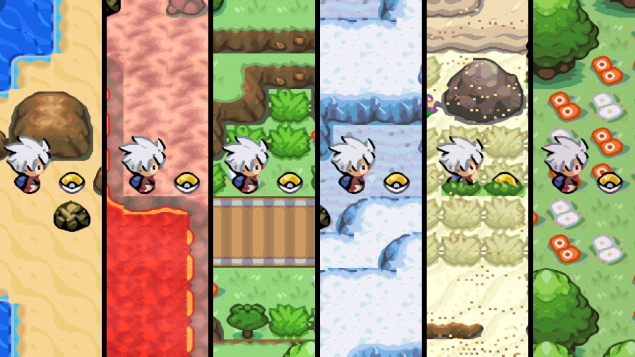 LOCALIZAÇÃO DE TODOS TM - POKEMON SUPER DARKWORSHIP