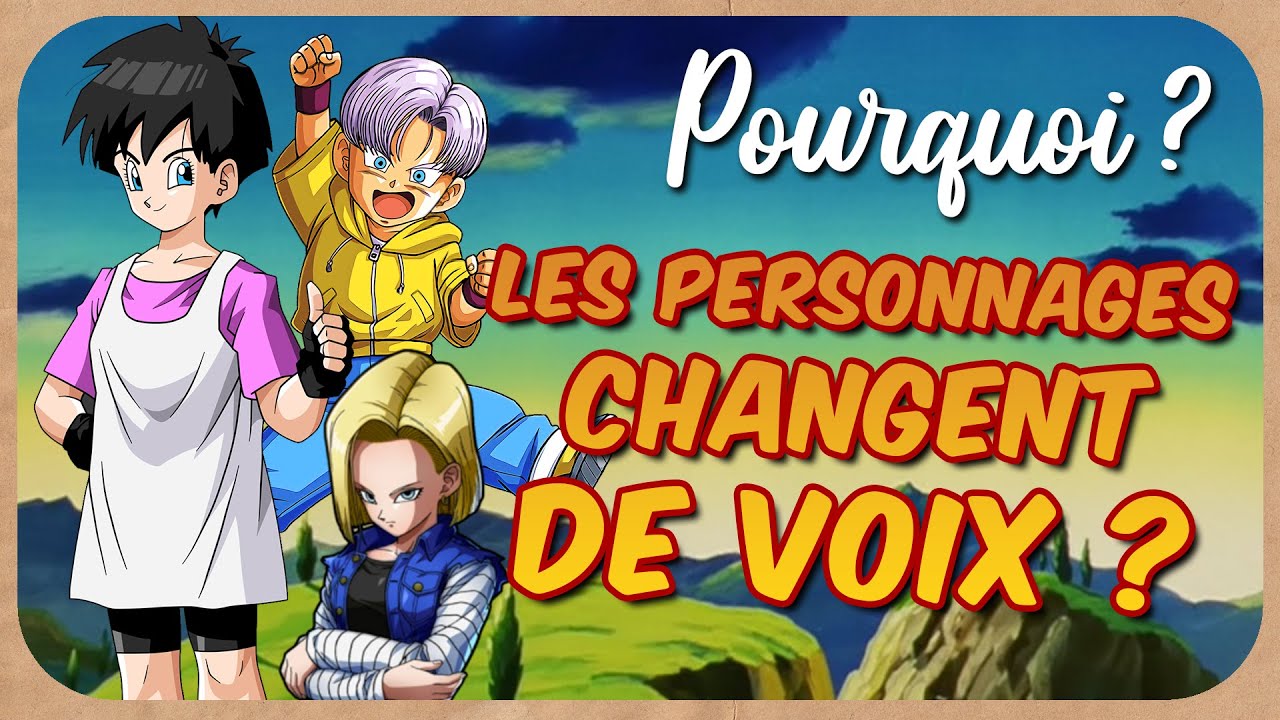 POURQUOI LES VOIX CHANGENT ?