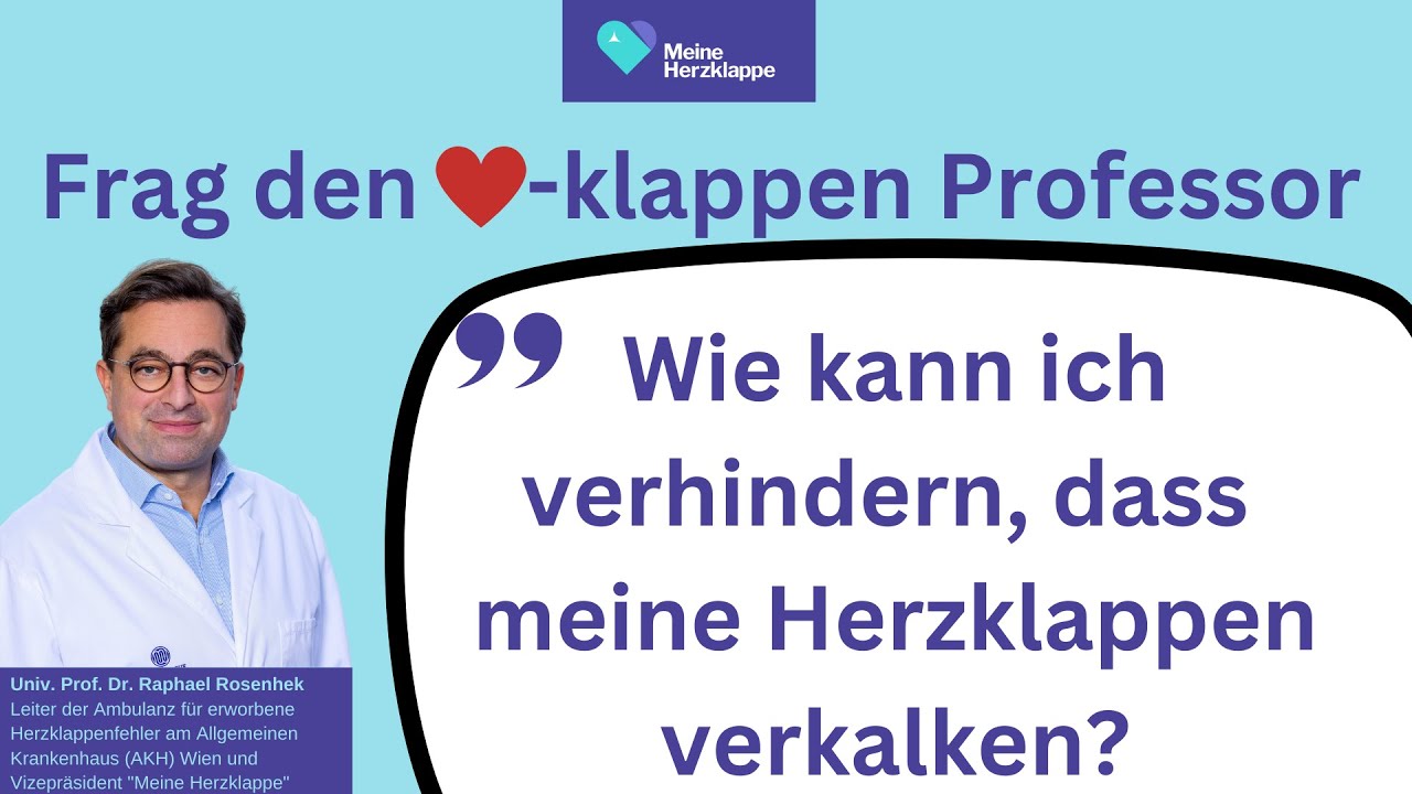 Wie kann ich verhindern, dass meine Herzklappen verkalken? Ist Vorsorge m&ouml;glich?