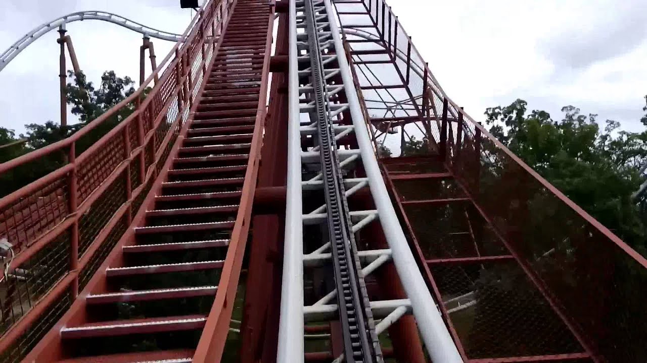 Powder Keg Front Seat POV 2014 FULL HD Silver Dollar City