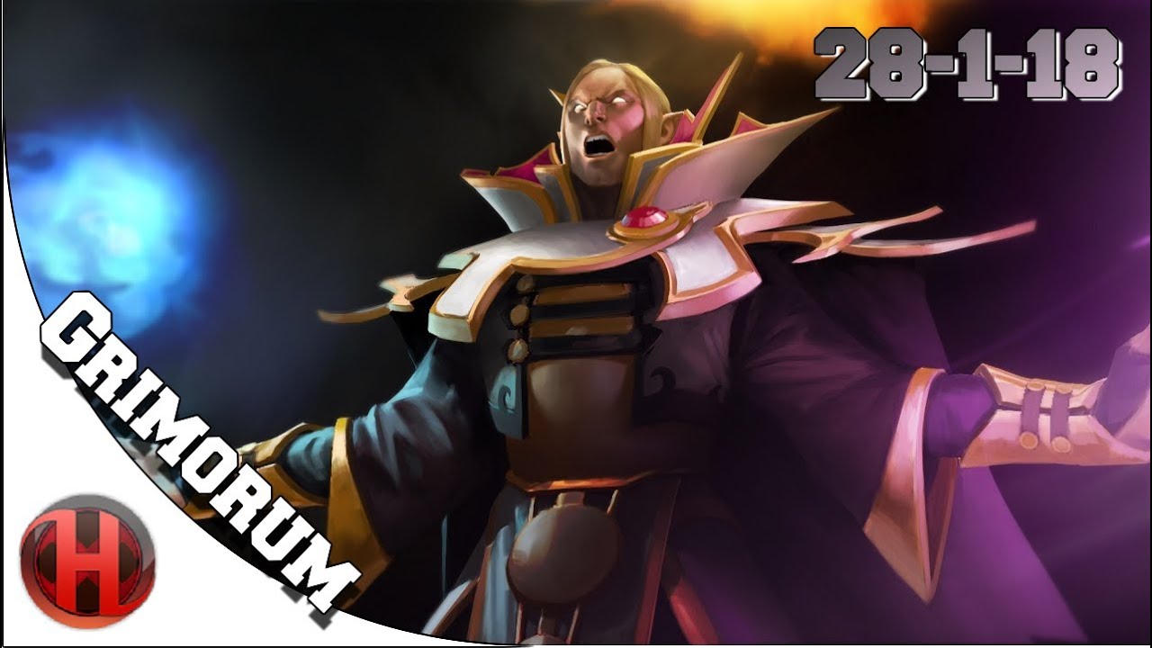 Grimorum Invoker MMR Gameplay Dota 2