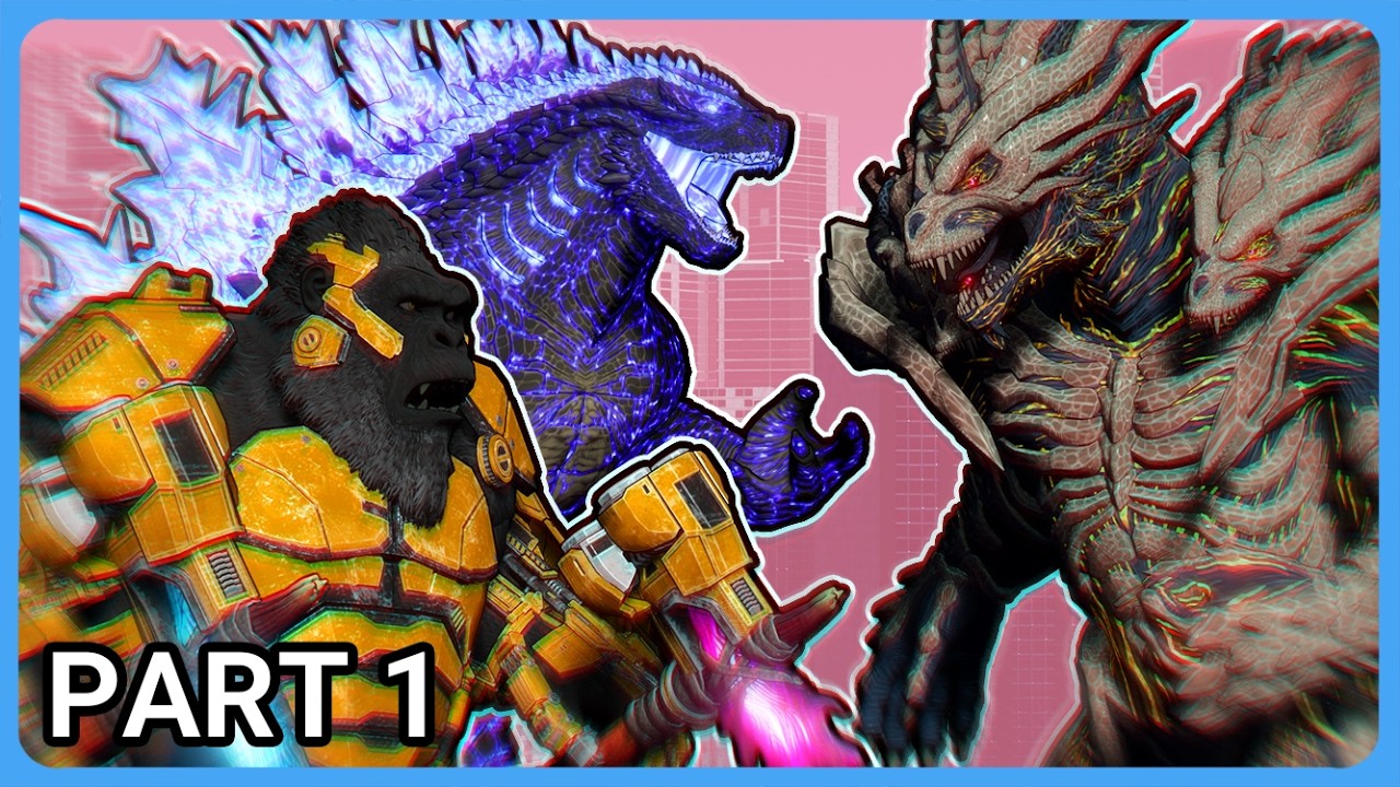 Godzilla, Kong vs Monster X | Godzilla x Kong: Supernova Fan Made Animation (Part 1)