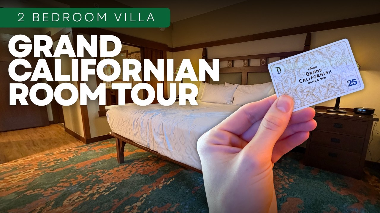 Обзор двухкомнатной виллы в Disney's Grand Californian