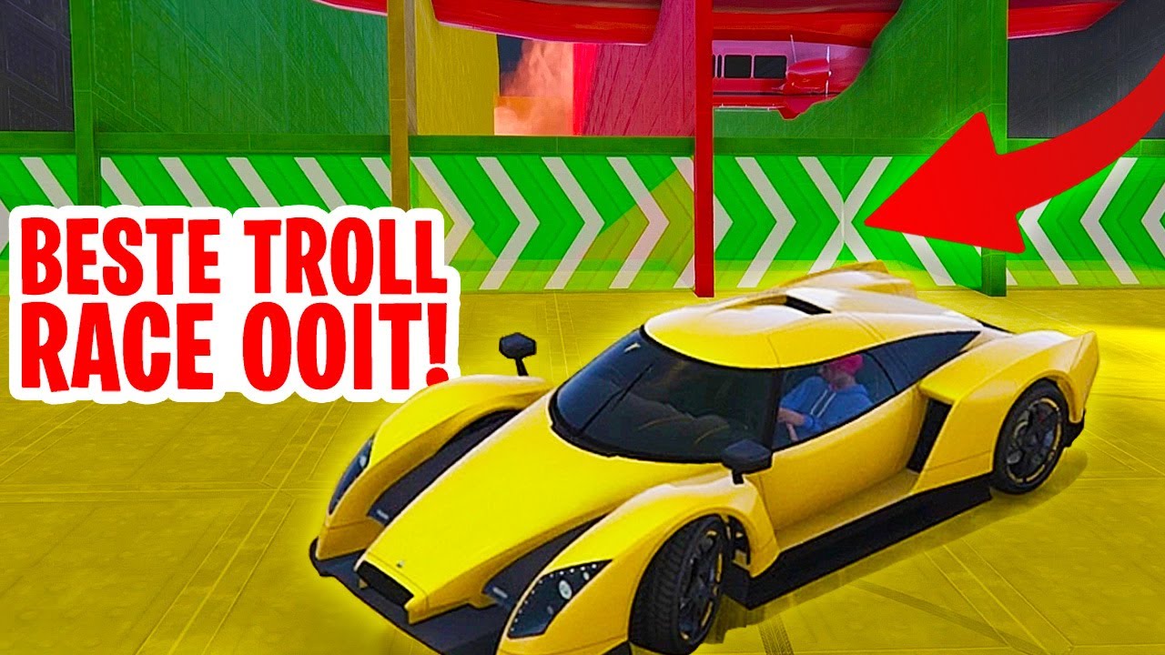DE BESTE GTAV TROLL RACE OOIT GEMAAKT !!!