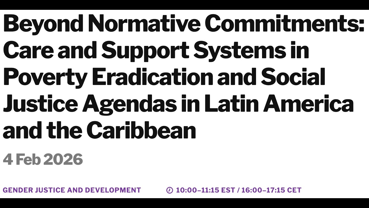 Side Event at the 64th Session of the Commission for Social Development