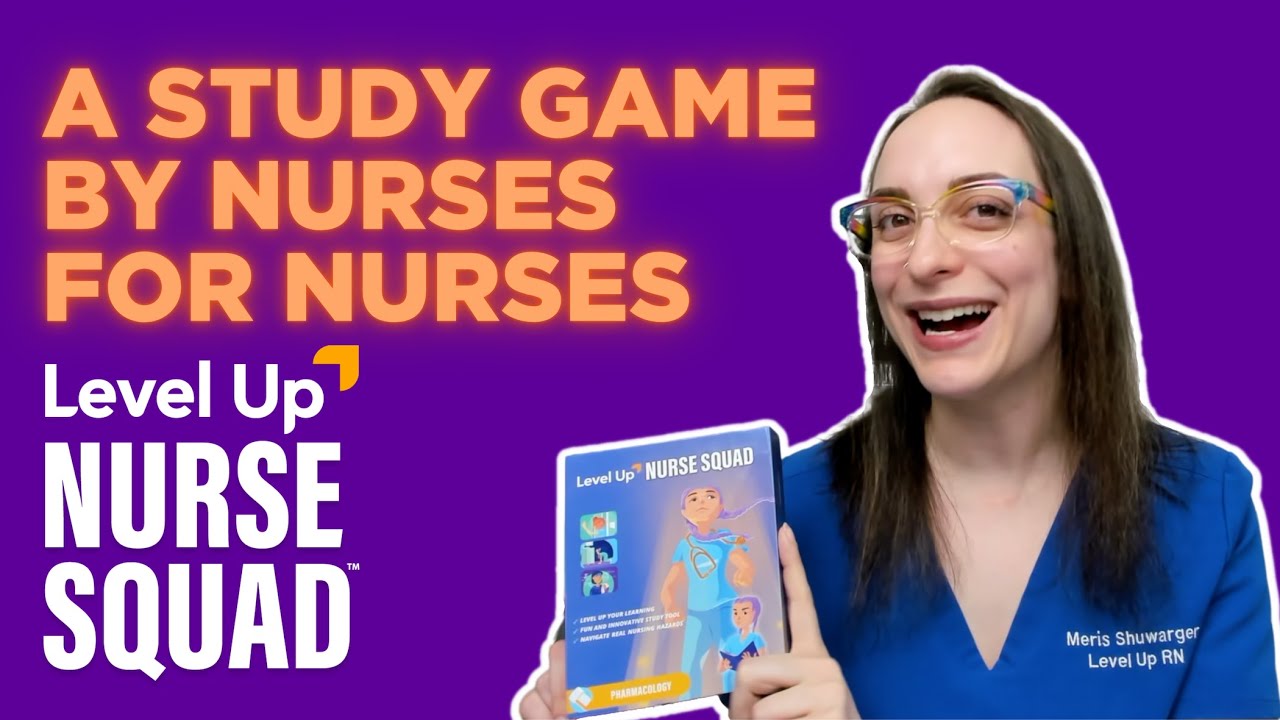 We made a Nursing Card Game! Nurse Squad | @LevelUpRN