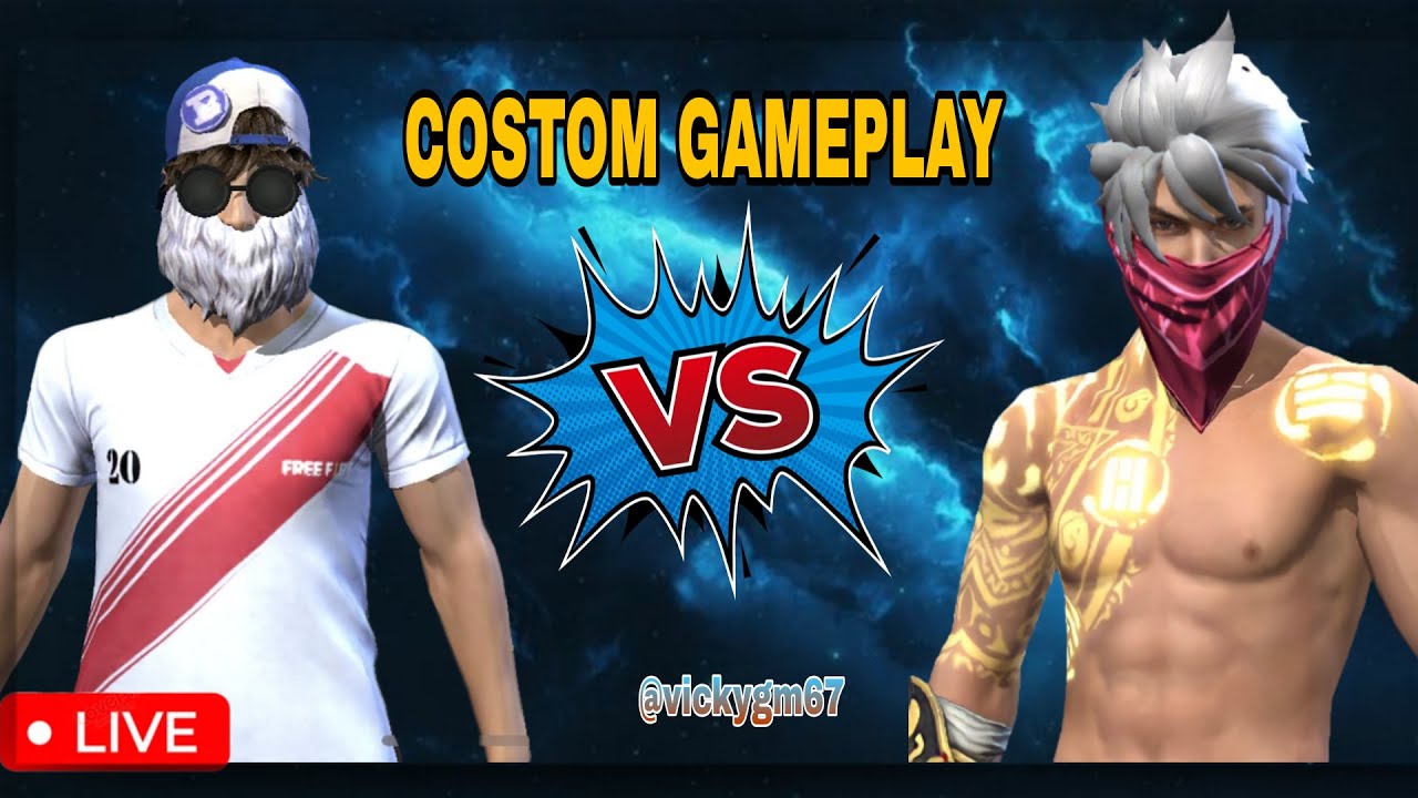 free fire costom room gameplay