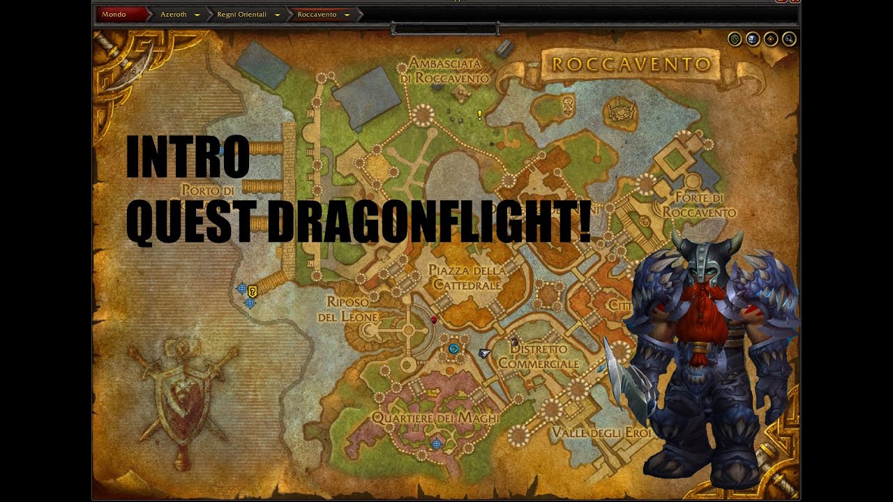 Intro Quest in Roccavento - Quest Dragonflight Retail