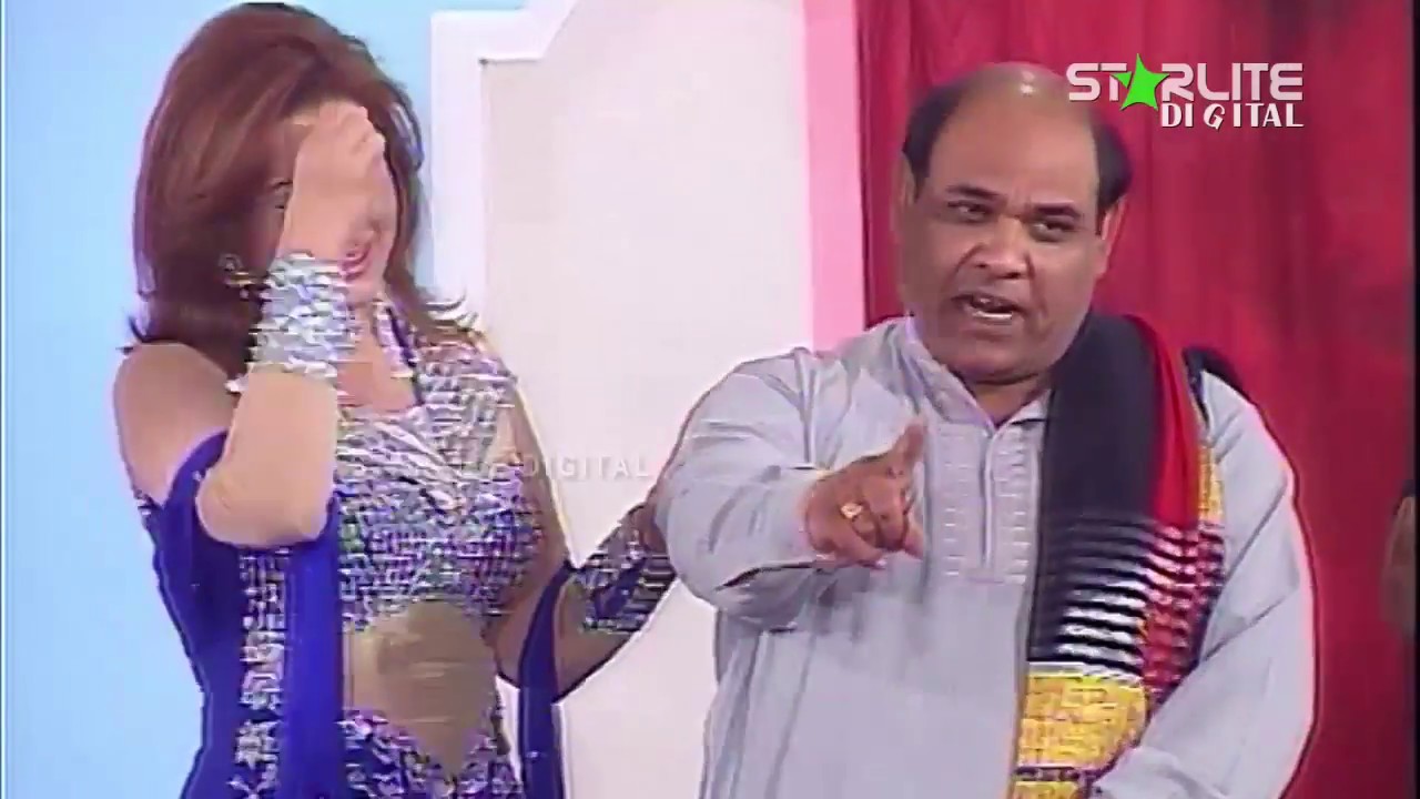 Agha Majid and Nargis Vicky New Pakistani Stage Drama Full Comedy Funny Clip