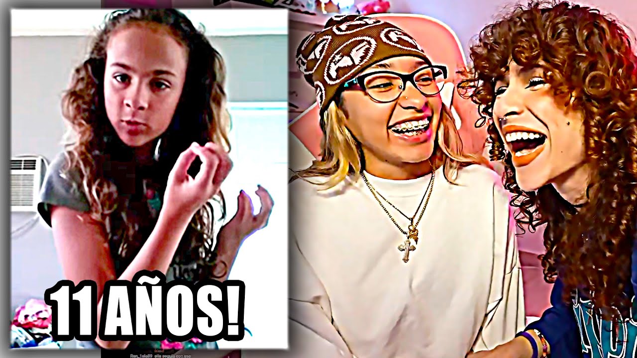 RAI REACCIONA A SU PRIMER VIDEO DE YOUTUBE (hablaba como mexicana XD)