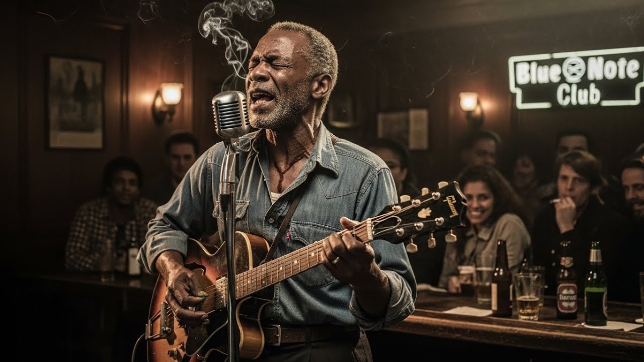Late Night Slow Blues – Vintage Guitar Relaxation