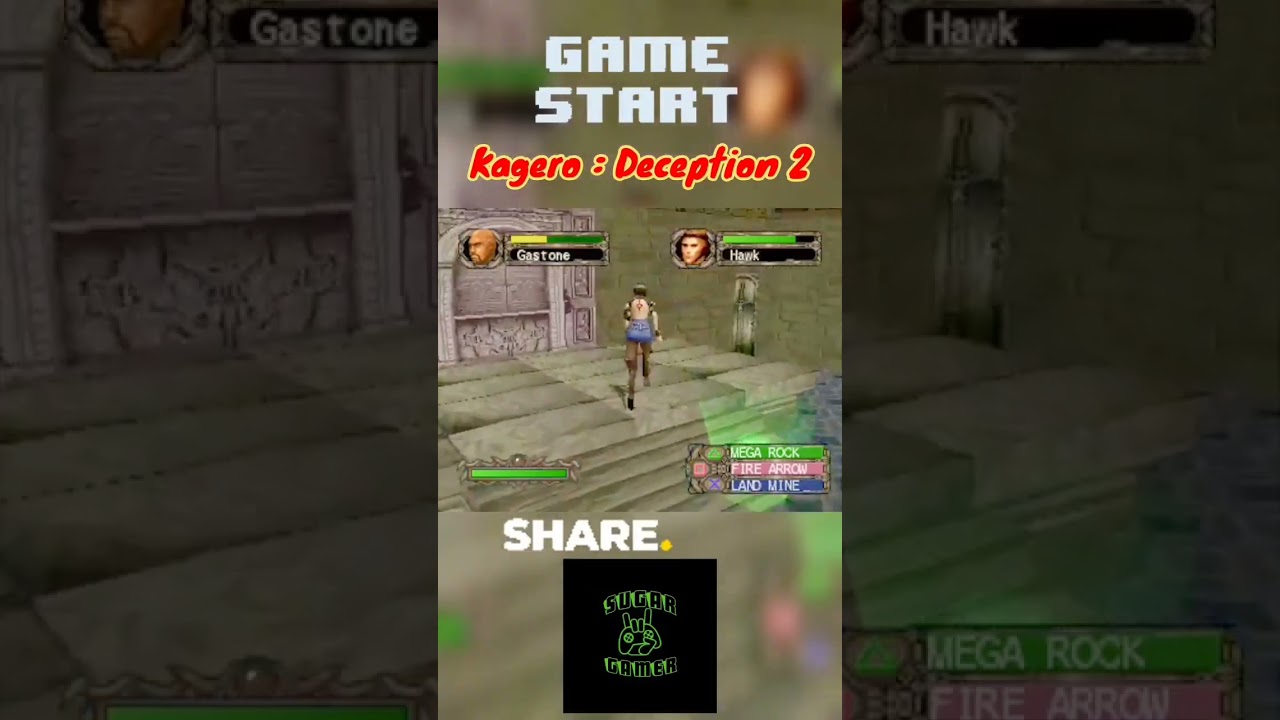 Kagero : Deception 2! | Gameplay | PS1 #shorts #ps1 #gaming #nostalgiaps1 #retrogaming #ps1gameplay