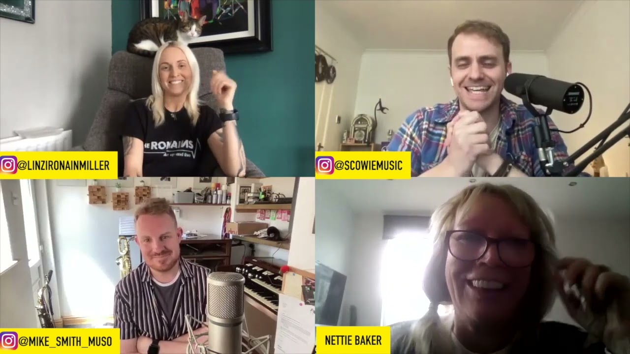 Talk Music Podcast - Scott Cowie interviews Nettie Baker EP 121