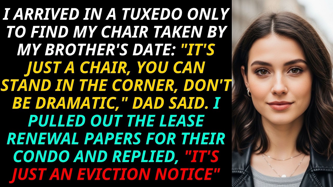 “It’s Just a Chair, You Can Stand!” Dad Mocked—I Smiled and Said, “It’s Just an Eviction Notice”