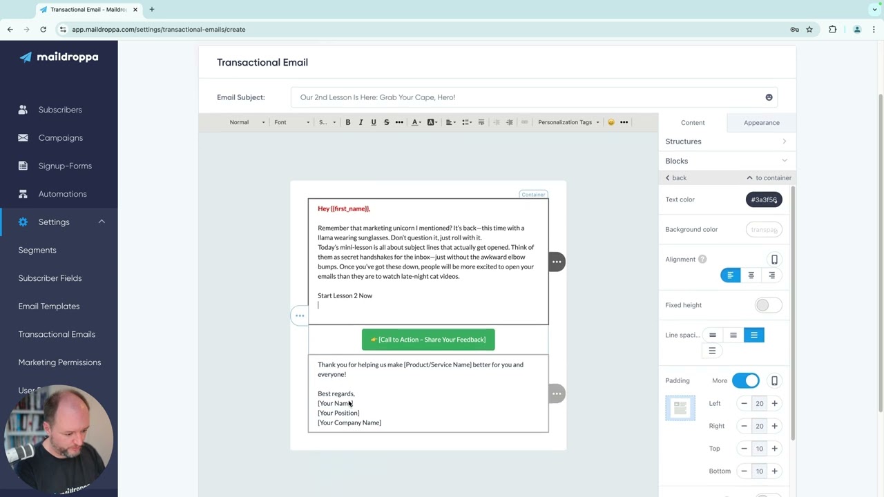 Build Your First Email Automation in Under 3 Minutes (FREE) with Maildroppa