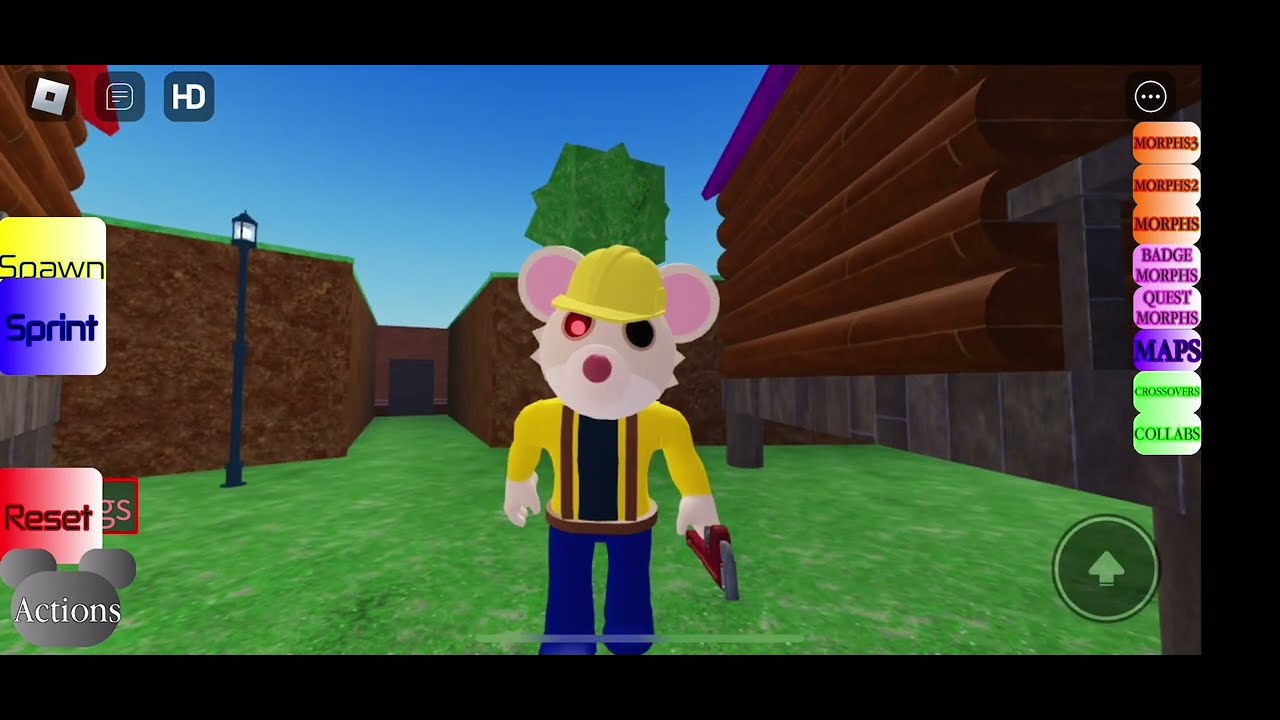 All jumpscares in Piggy:The cure RP