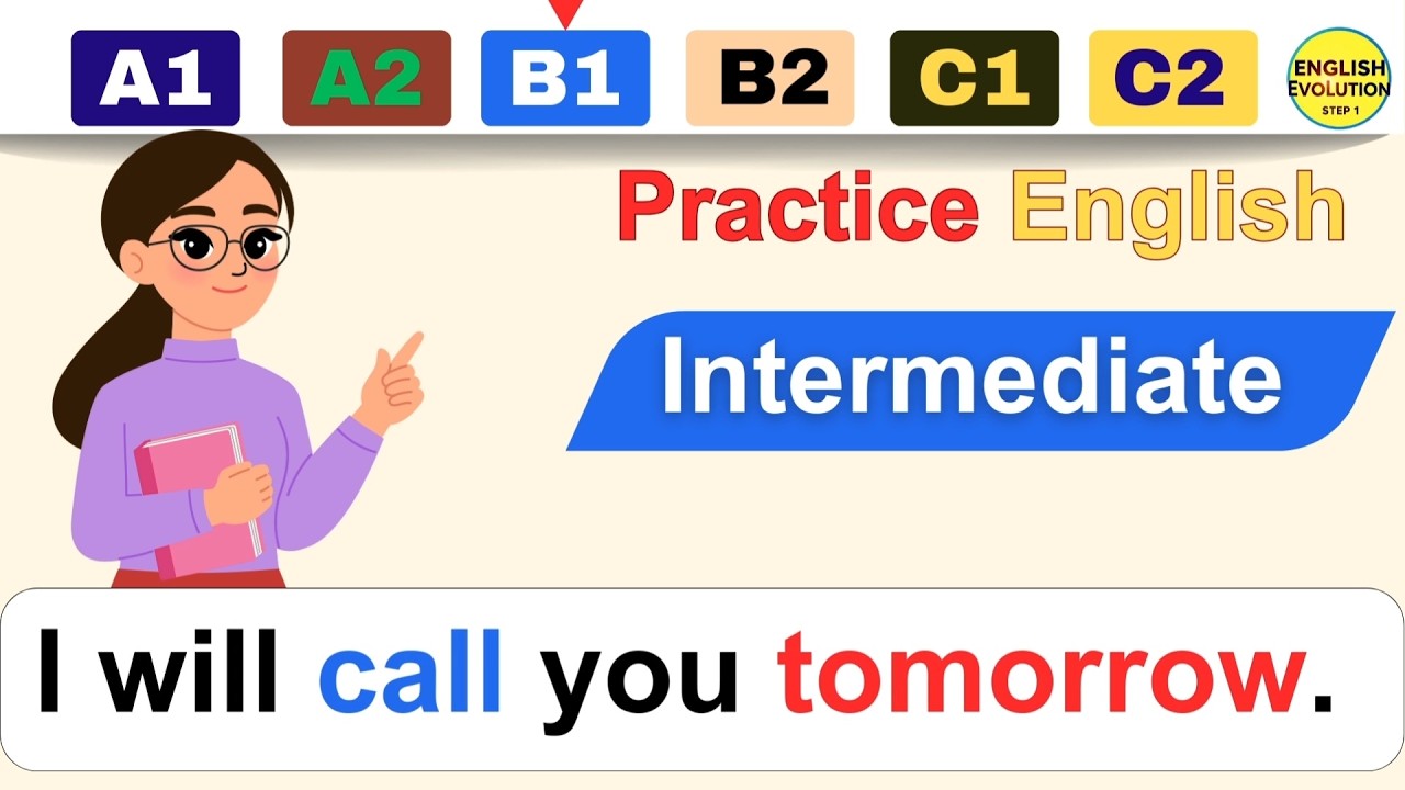 Improve English Practice: Real-life Sentences For A1, A2, B1