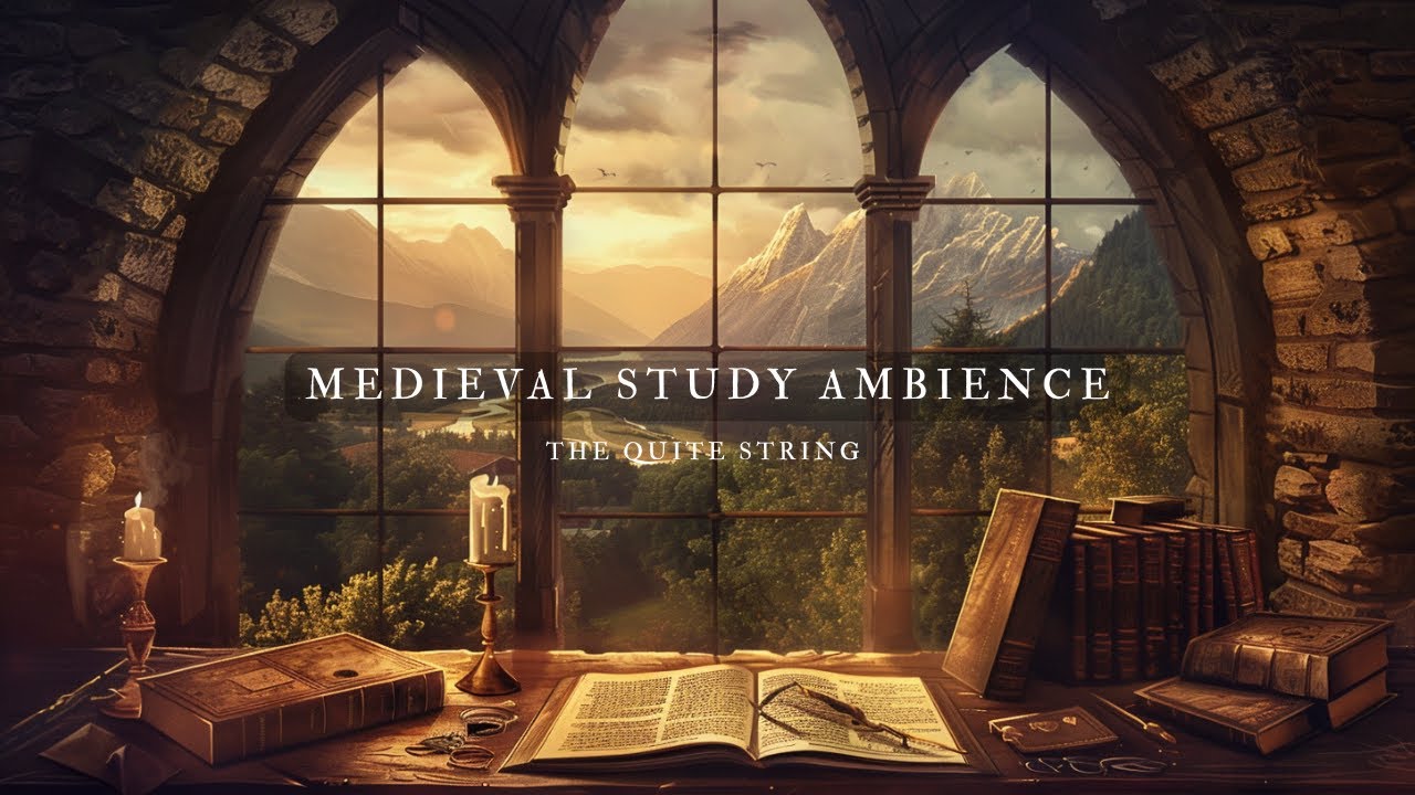 Relaxing Fantasy Music for Reading & Study | Cozy Medieval Ambience