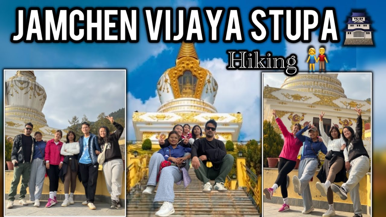 JAMCHEN GUMBA HIKING 💚👫👬| Kathmandu Near Best Short Hike #exploremore  #hiking #hikingadventures 
