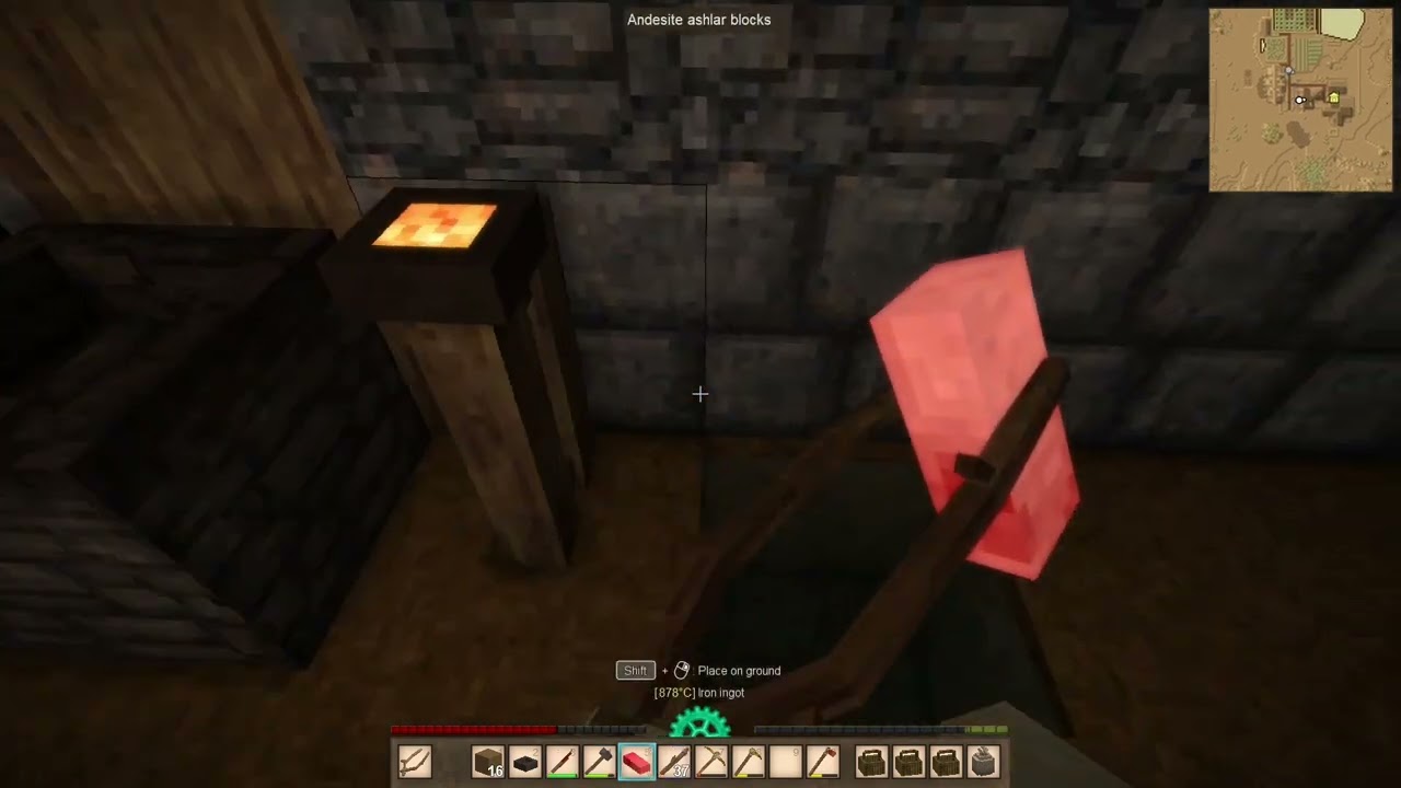Vintage story 1.20 na multi i modach #11 - kolejny krótki odcinek z kowalstwa z @SoyaRanai Kszypjasz