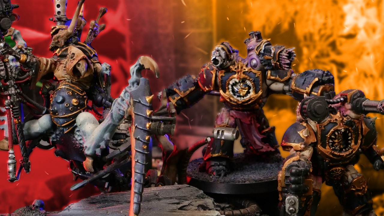 Космодесантники Хаоса против Чёрных Тамплиеров — краткий отчёт о битве Warhammer 40k
