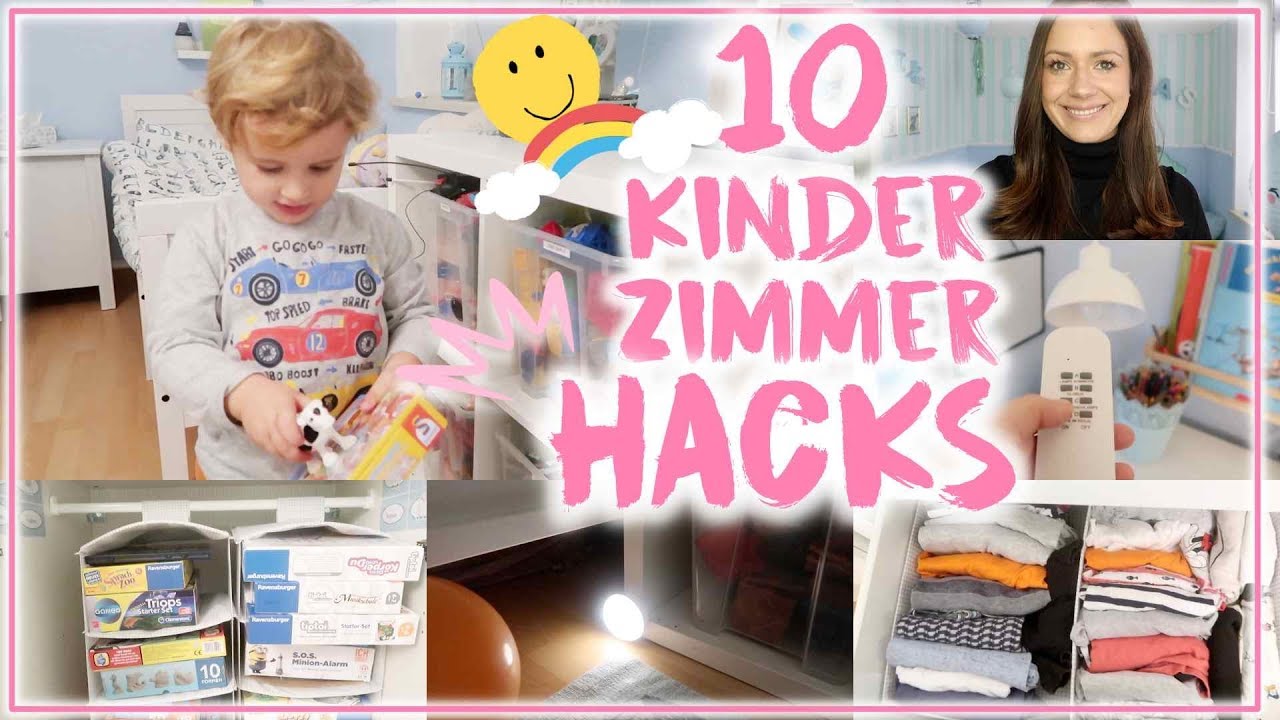 10 Kinderzimmer Hacks &Tipps&hearts;︎&bull;Zimmer kindgerecht gestalten&bull; Einfach&Schnell &bull; Maria Castielle