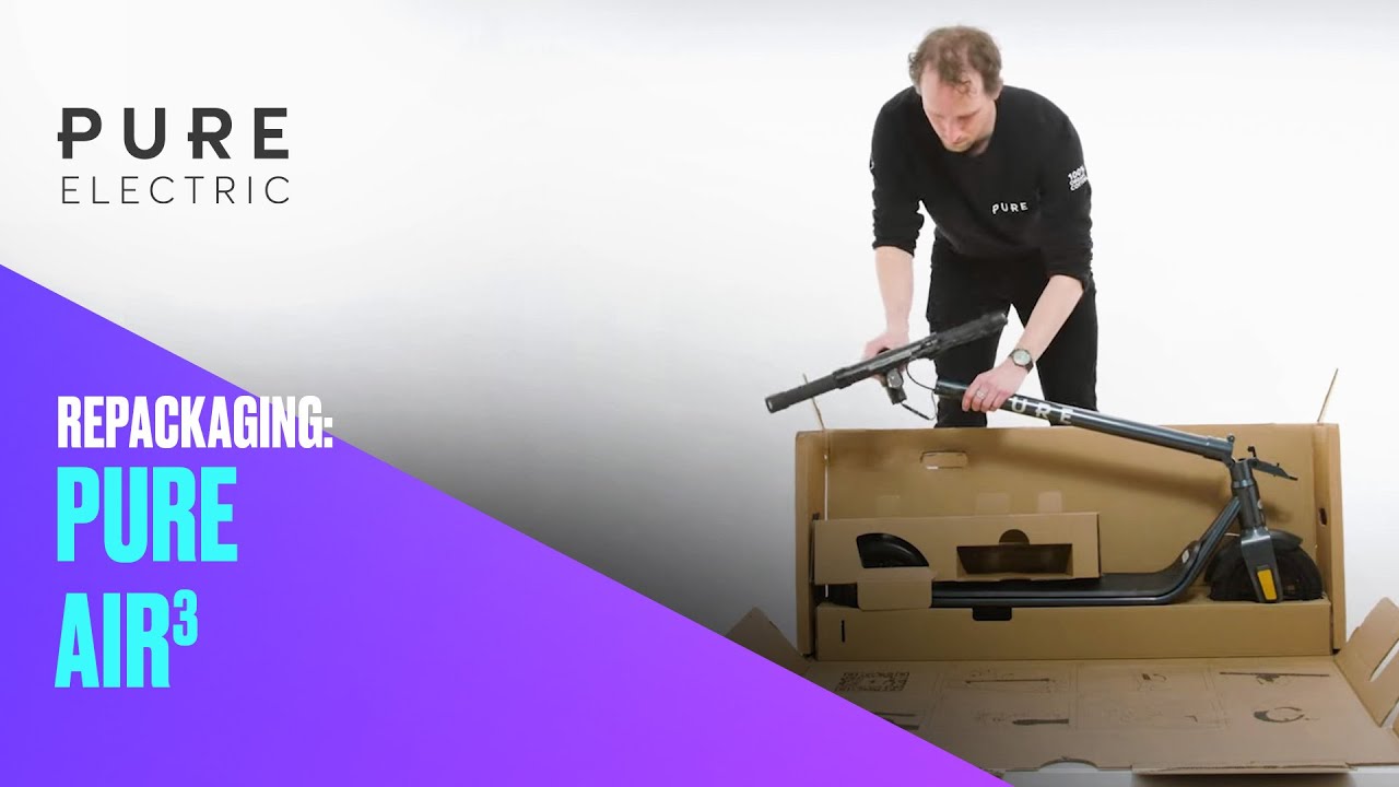 How to repackage your Pure Air 3 | e-scooter re-boxing video