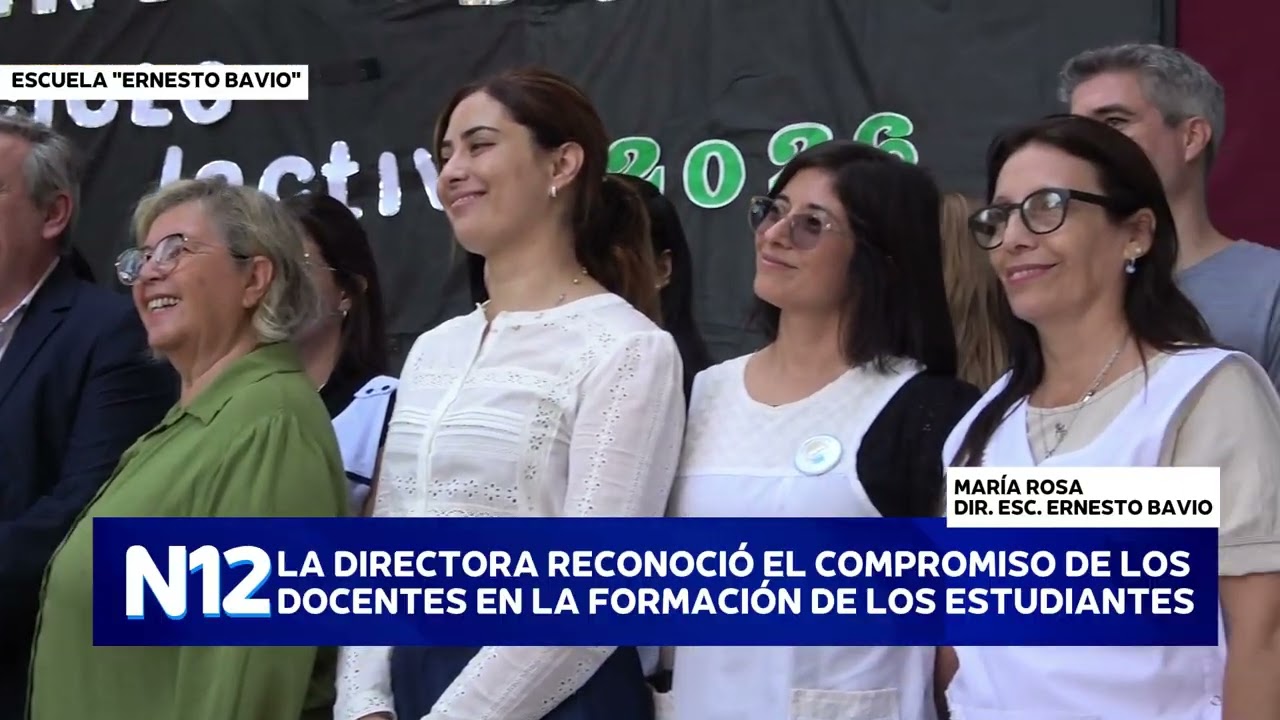 📚 Acto de inauguración del ciclo lectivo 2026 – Escuela “Ernesto Bavio”