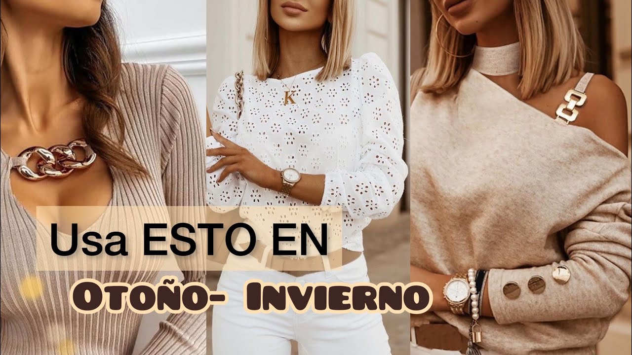 BLUSAS OTO&Ntilde;O INVIERNO 22/2023 / ROPA IDEAL PARA TEMPORADA DE FR&Iacute;O BLUSAS DE MODA!