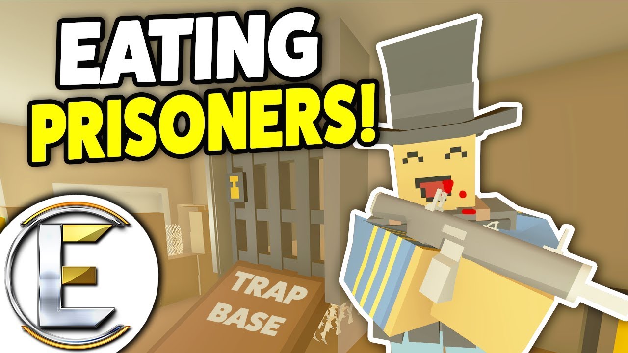 EATING PRISONERS - Unturned Roleplay (Holding People Captive And Then Eating Them)