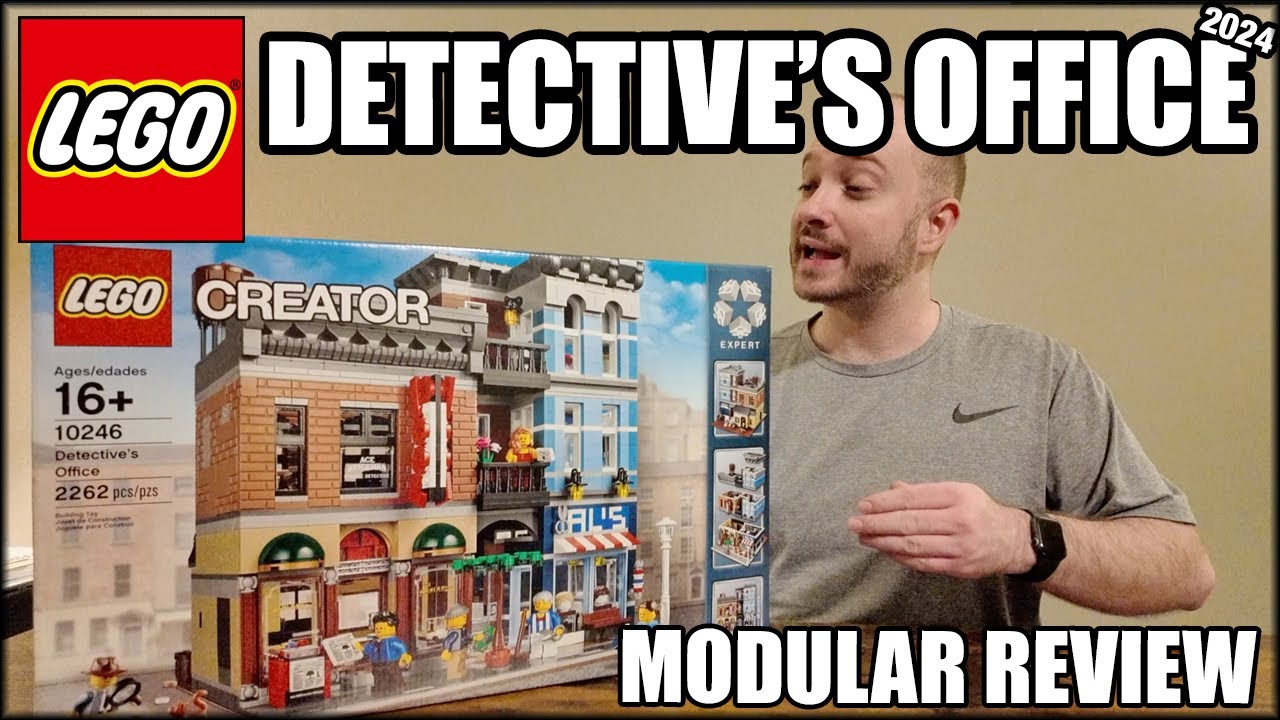 LEGO Detective’s Office 10246 (2015) REVIEW! Worst Modular?