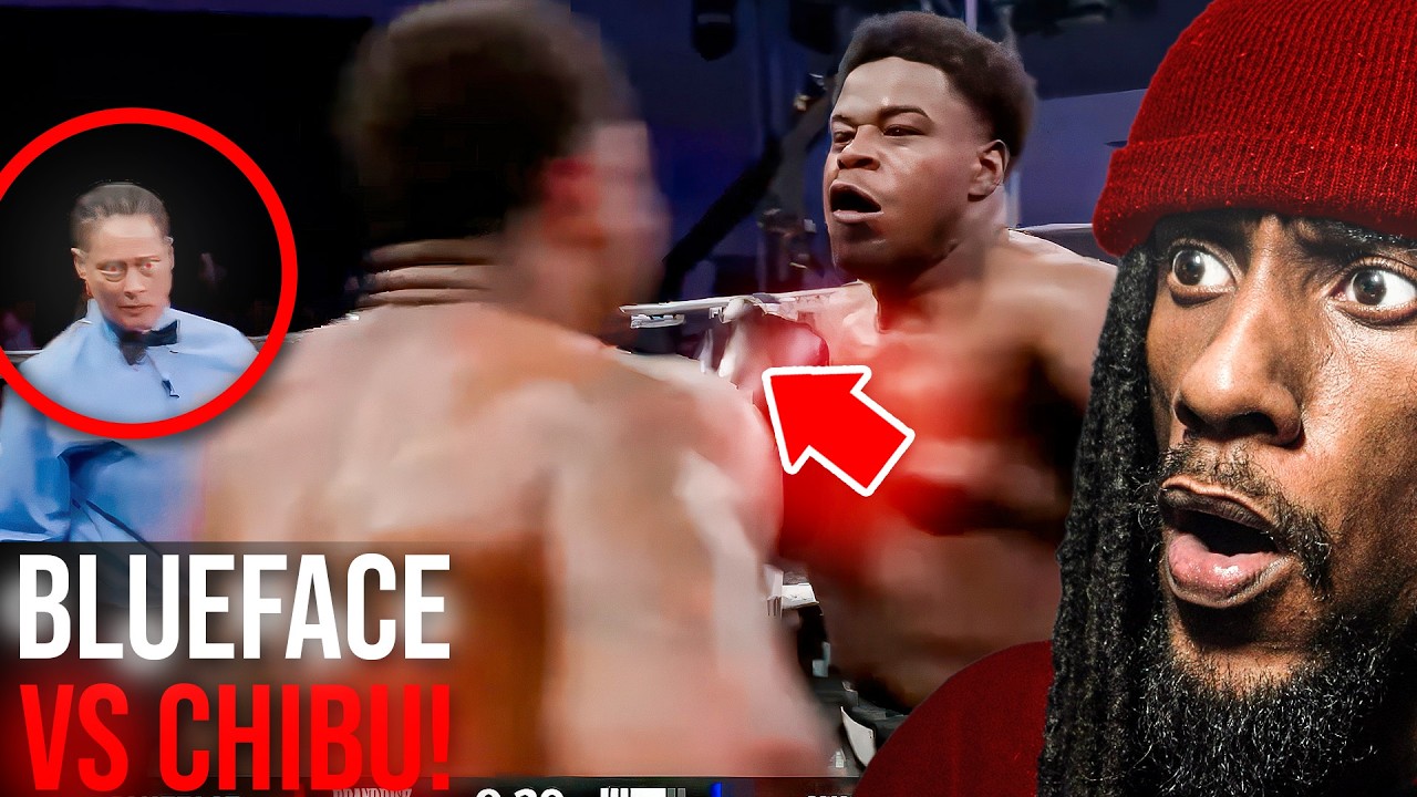 Charleston White React's To Blueface vs Chibu FULL FIGHT (Adin Ross Boxing Event)Guappo React's