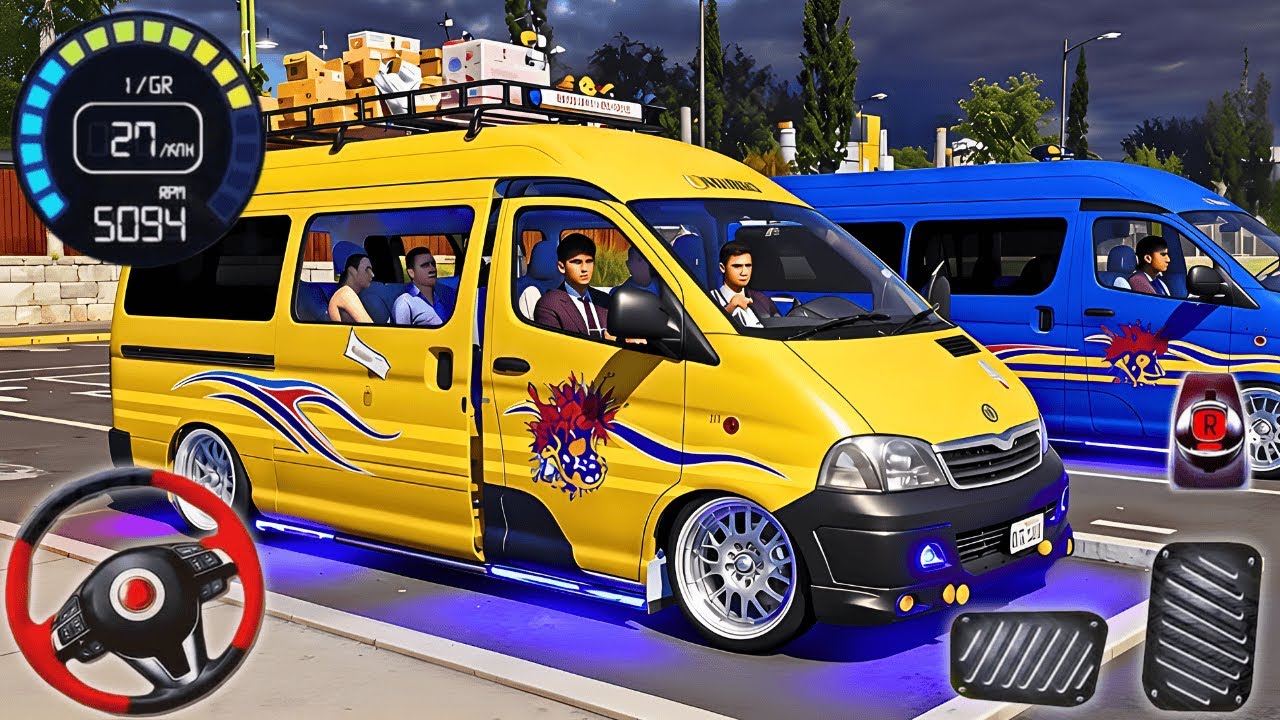 Van Life Simulator Gameplay 🚐 Real City Van Driving! - Android Gameplay