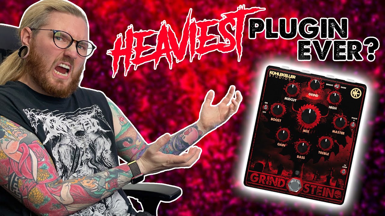 Instant Evil Guitar Tone In The Heaviest Plugin Ever! Audiority Grindstein Plugin